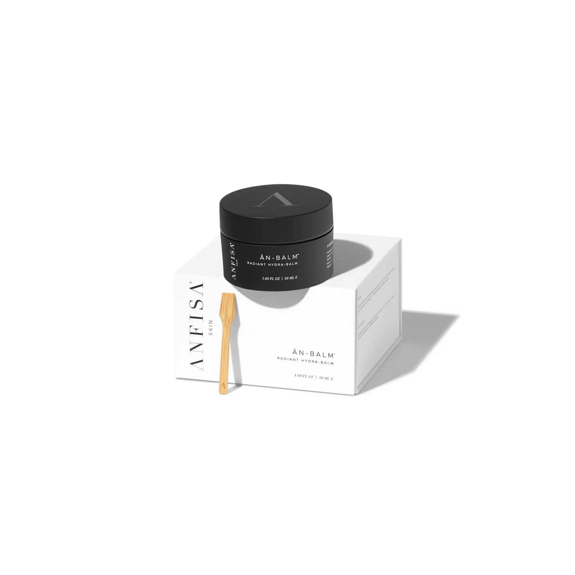 Anfisa ÂN-BALM Radiant Hydra-Balm in luxurious packaging, plant-derived formula