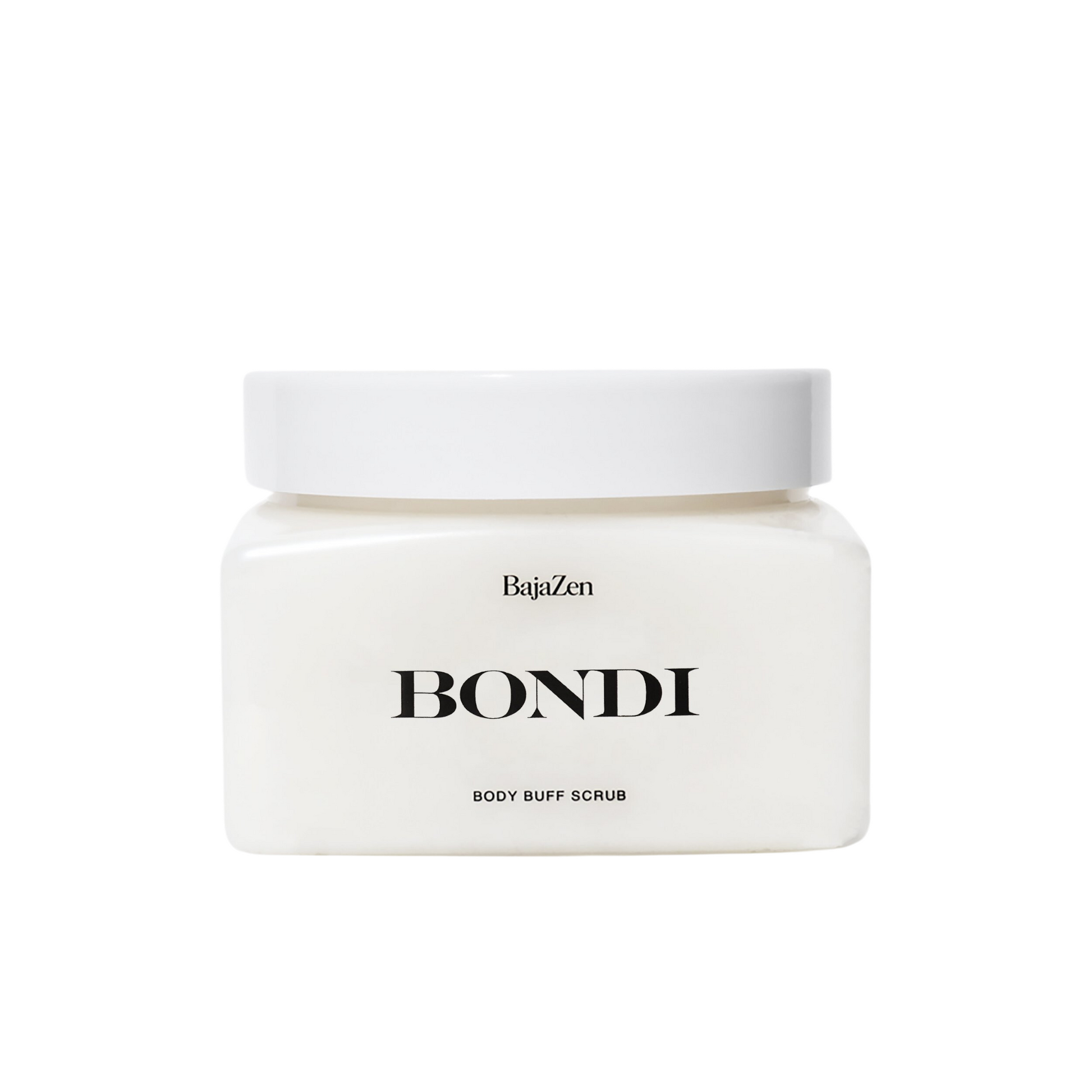 BajaZen Bondi Body Buff Scrub for exfoliation, hydration, and radiant skin