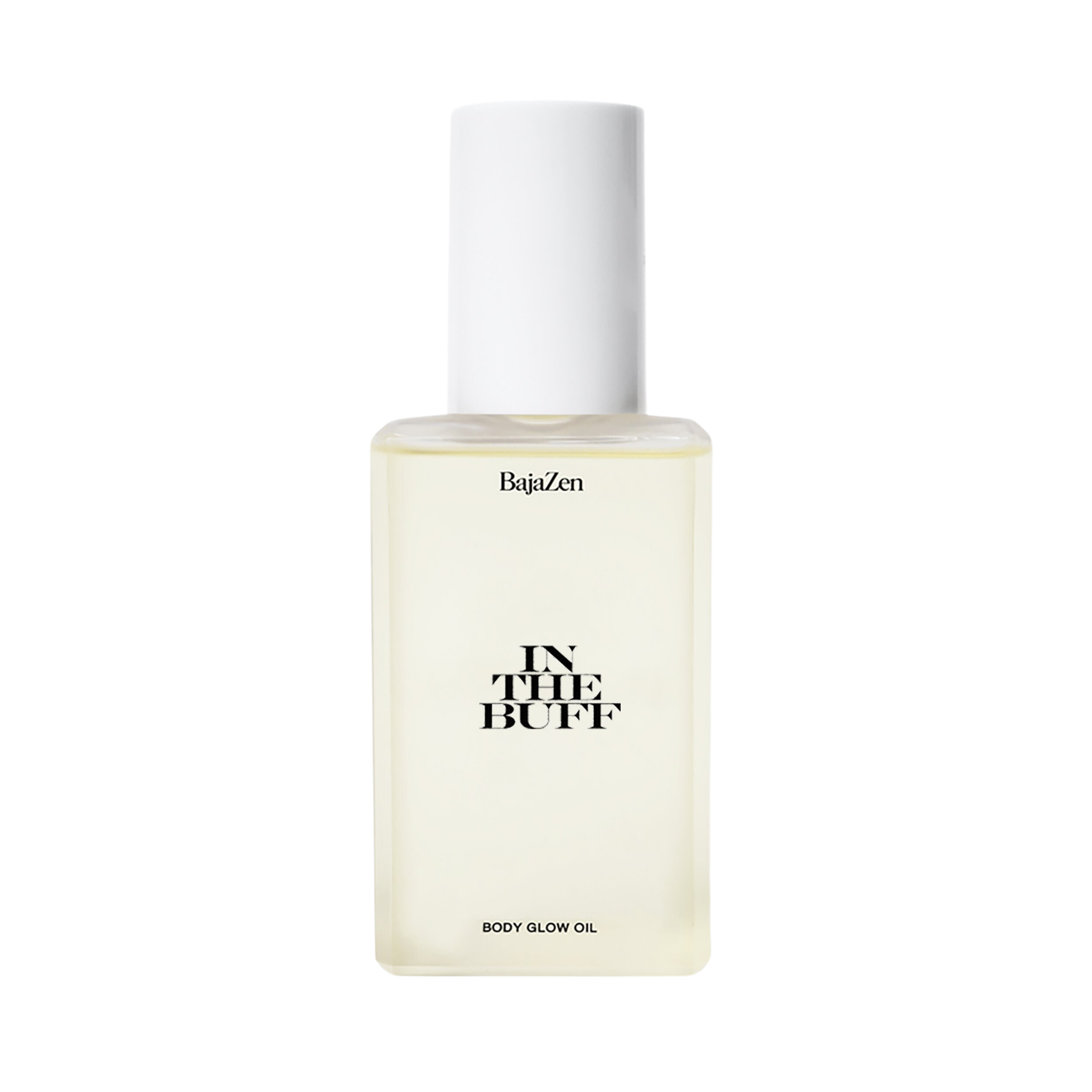 In The Buff Body Glow Oil for soft, radiant skin with a subtle vanilla scent