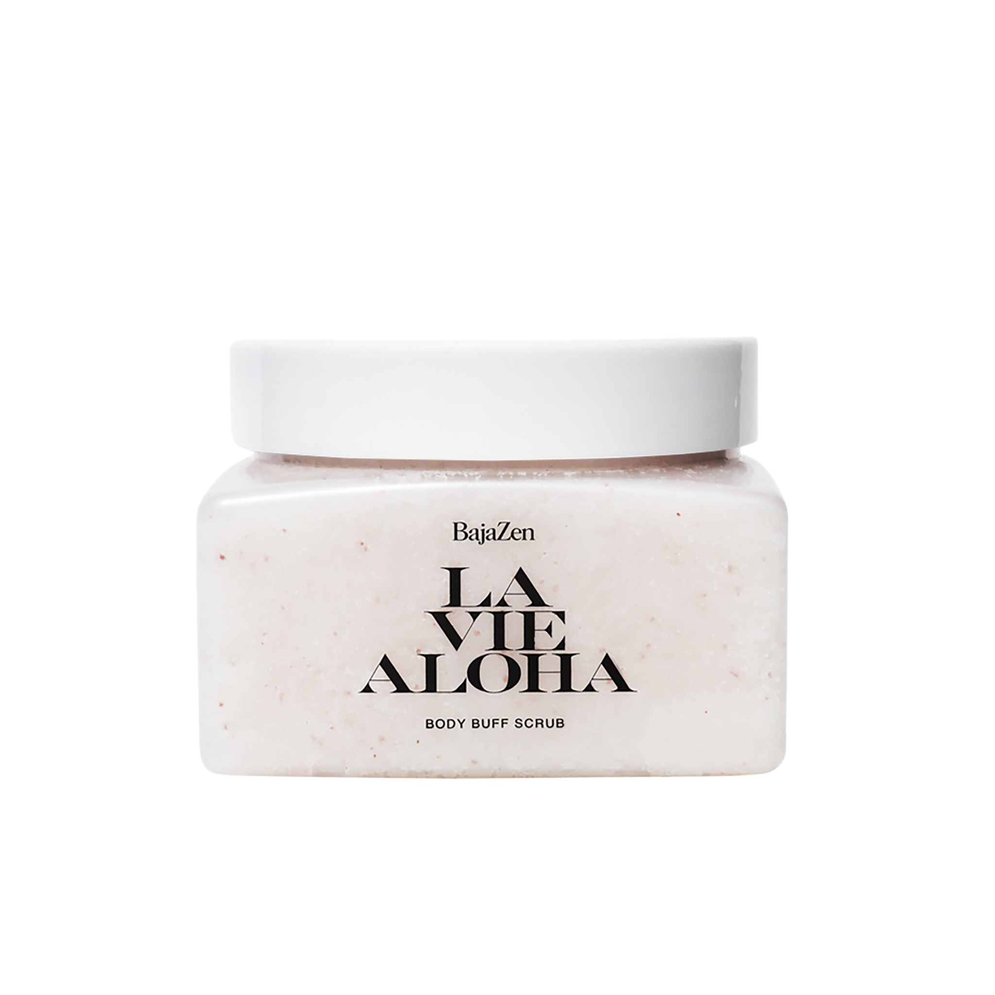 La Vie Aloha Body Buff Scrub for exfoliation, hydration, and a tropical glow