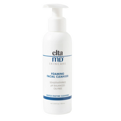 EltaMD Foaming Facial Cleanser for gentle cleansing, makeup removal