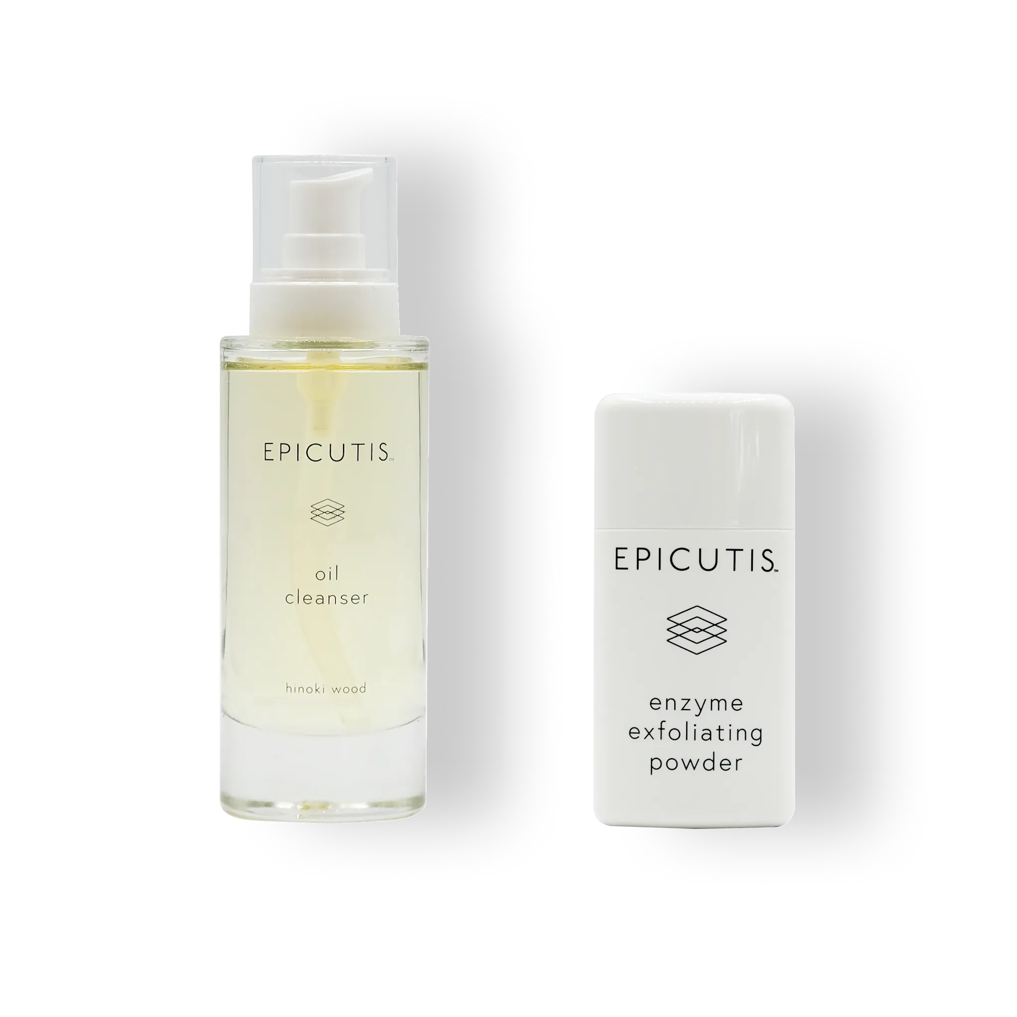 Epicutis Cleansing Essentials Set with Oil Cleanser and Enzyme Exfoliator