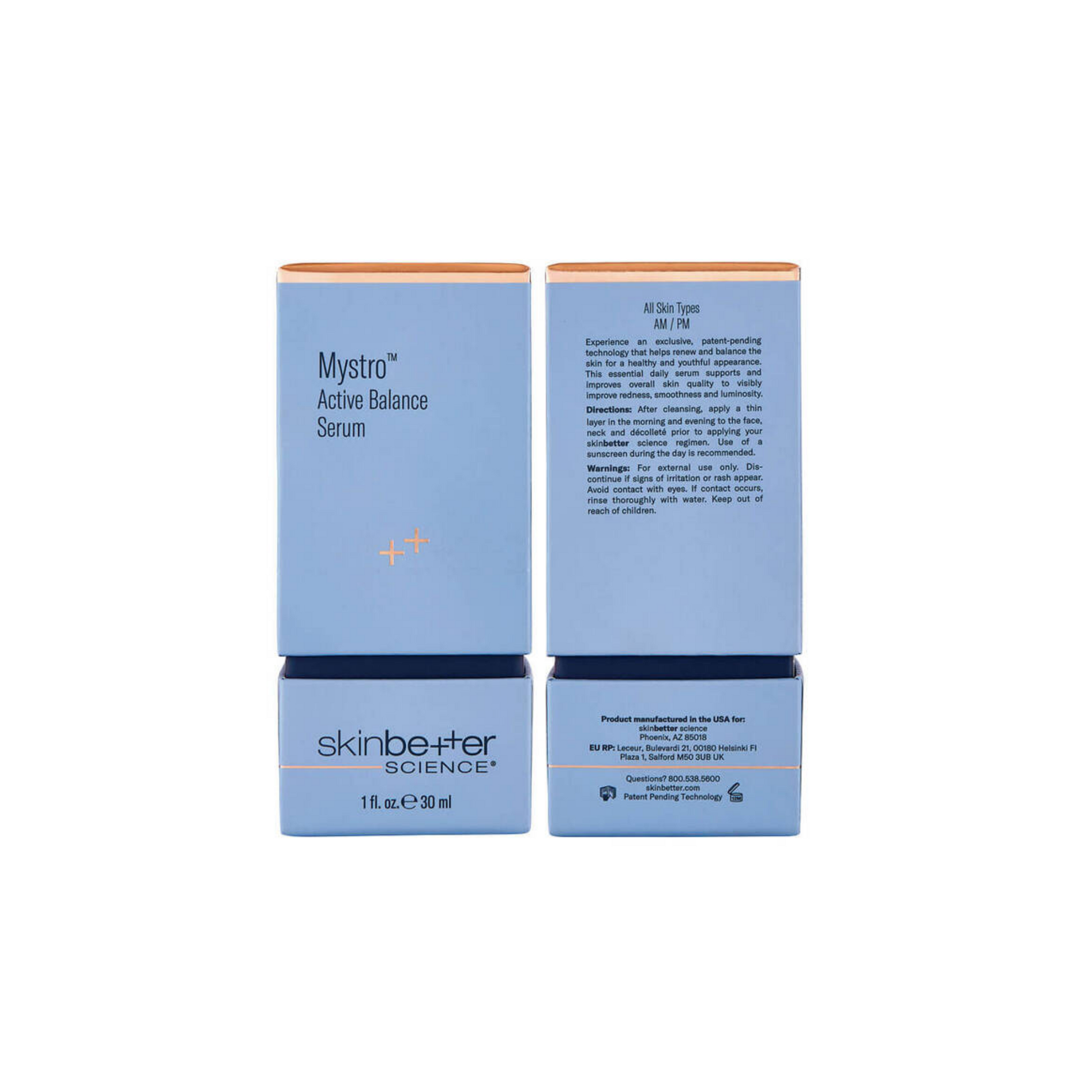 skinbetter science Mystro Active Balance Serum in sleek packaging