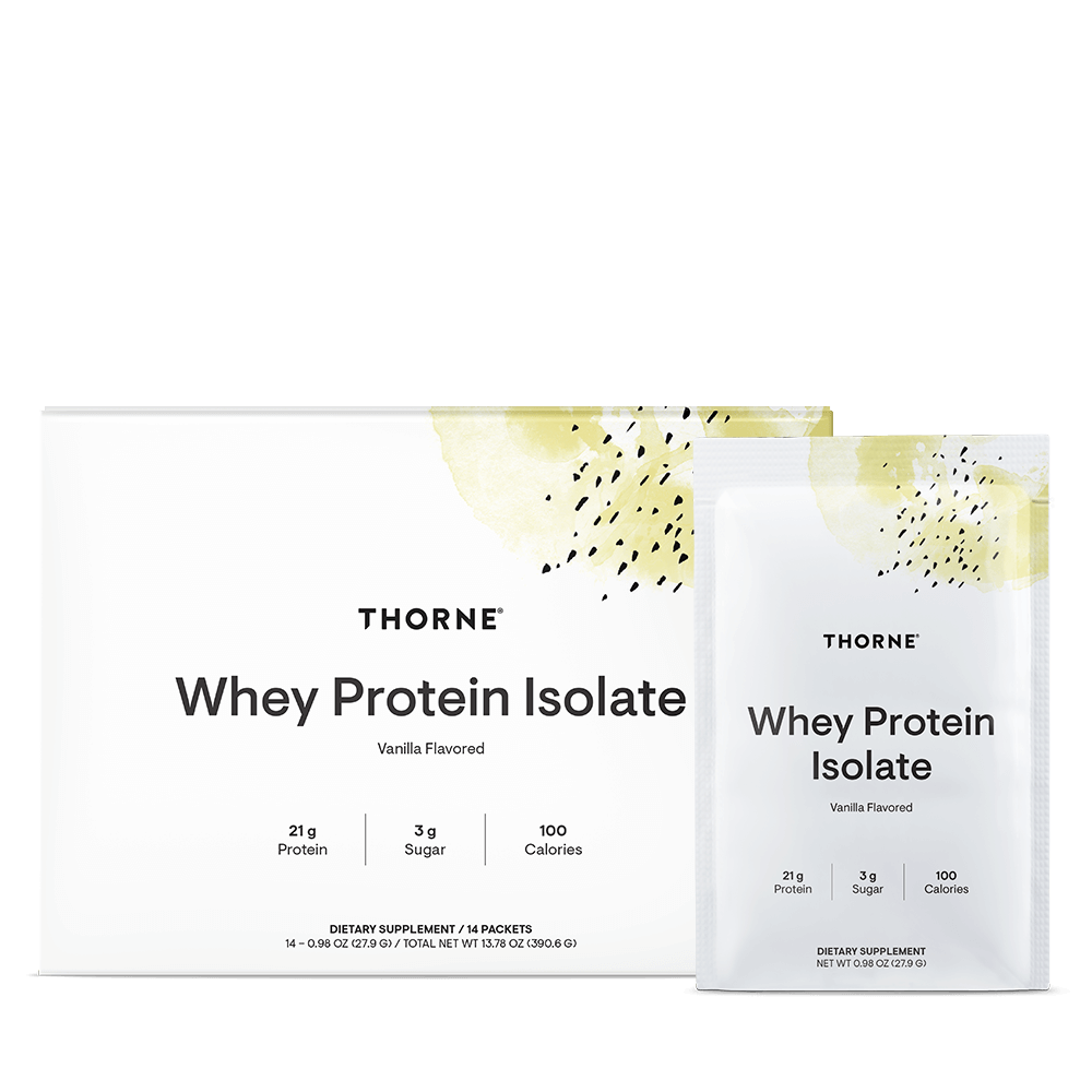 Thorne Whey Protein Isolate - Travel Packs